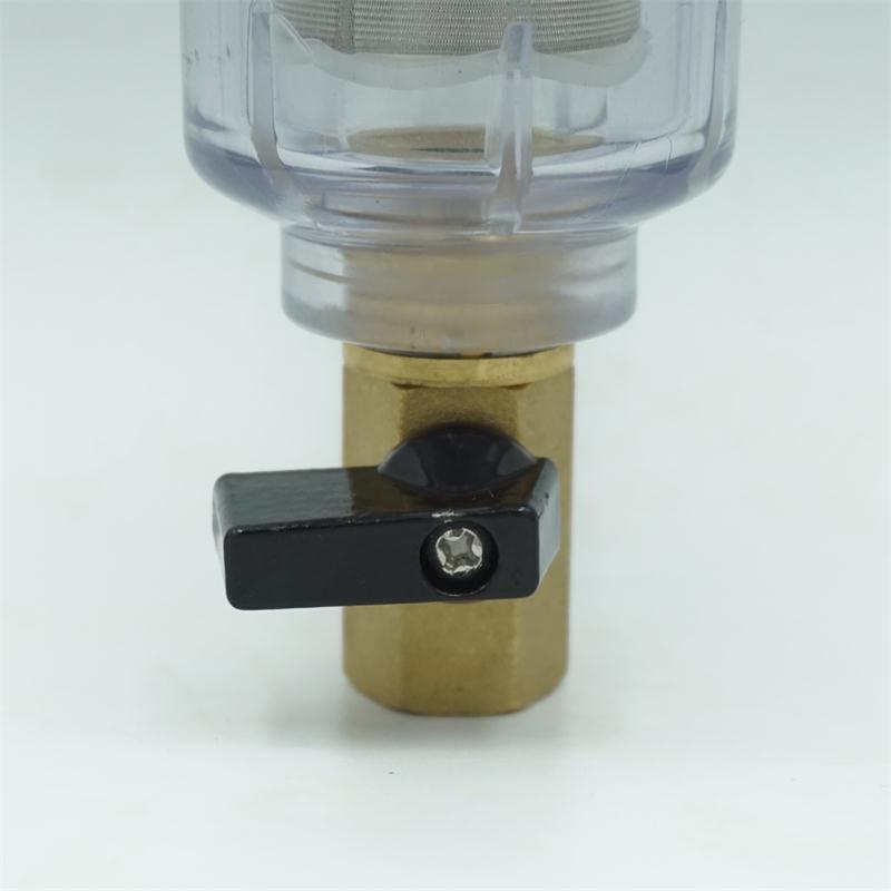 brass pipe water filter tank
