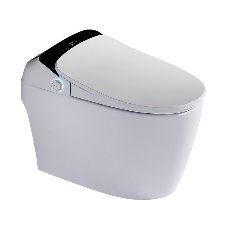 Smart toilet home without water tank integrated automatic electric flip remote control thermostatic instant hot toilet