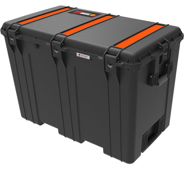 IP67 OEM пользовательский пластиковый портативный сверхпрочный жесткий ящик для инструментов с лотком