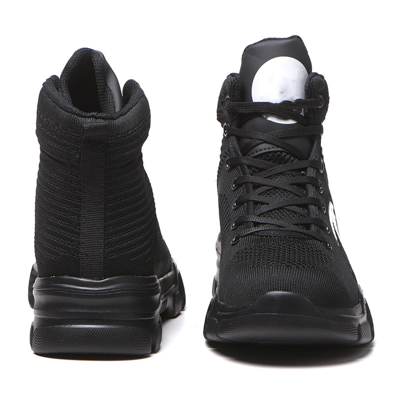 Прямая поставка, мужские со стальным носком Нескользящие zapatos de seguridad работы высокие сапоги проколов защитная обувь