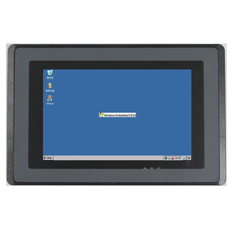 Бесплатный Логотип proface hmi plc сенсорный экран все в одном ПК дешевые WinCE 6,0 системы 5 дюймов сенсорный экран панель ПК промышленный hmi сенсорная панель
