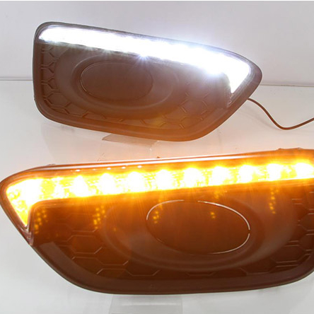 Daytime running light for Hon da Brio 2016-2018 DRL Foglamp for H onda Brio/Amaze Front bar light for Hon da Brio/Amaze 2016