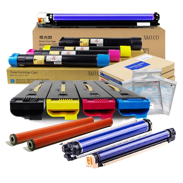 X & O Лучшая цена для Xerox машина цвет C60 C70 550 C75 J75 700 V80 V180 7855 7970 C8070 C8155 Тонер-барабан фузер части копировального аппарата
