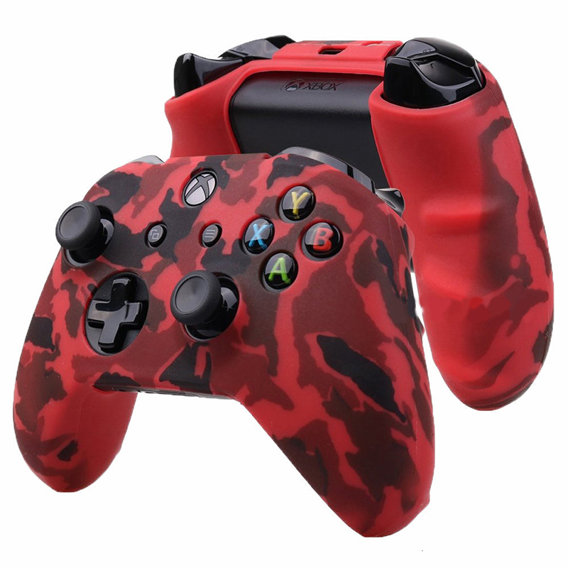 Анти-скольжения силиконовые наручные кожаный защитый чехол для Microsoft Xbox One для XBox One X S геймпад защиты джойстик шапки