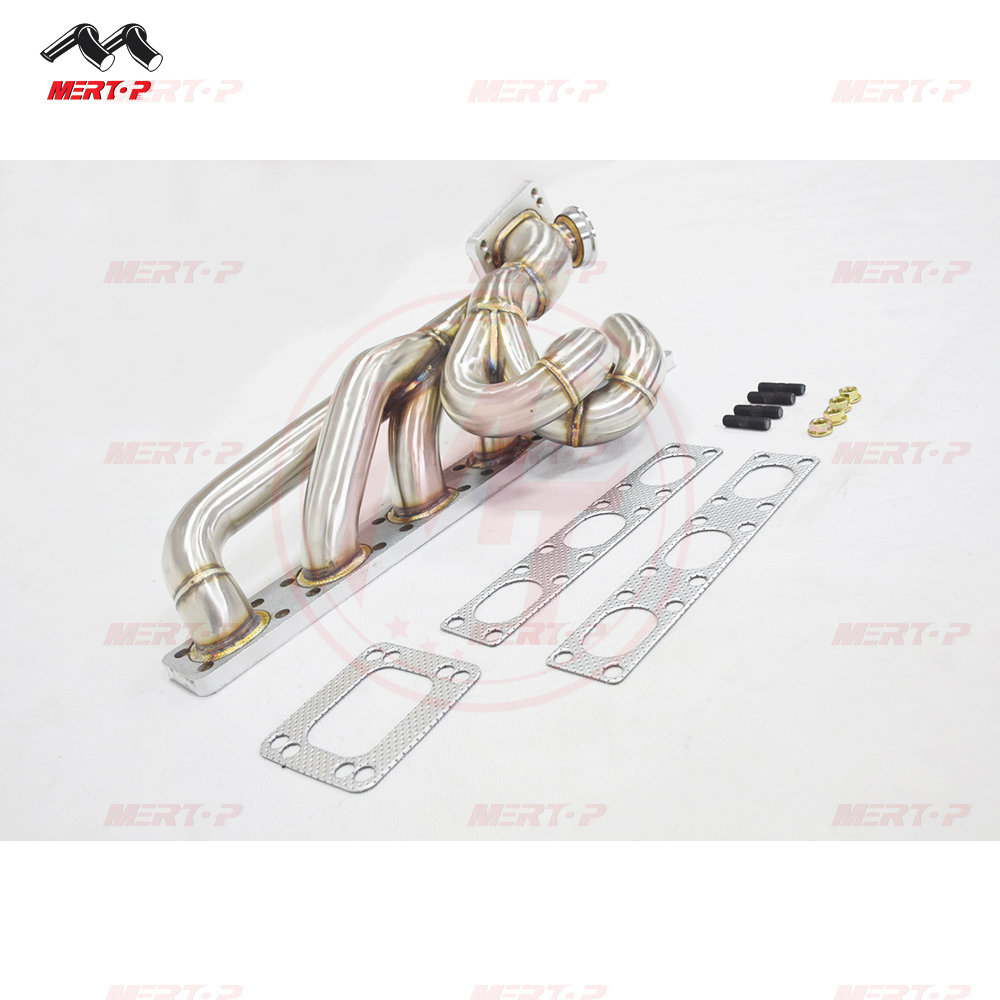 Турбоколлектор Mertop из нержавеющей стали 304 для B * W E36 E39 M50 M52 S50 S52 T3/T4 1990-2001