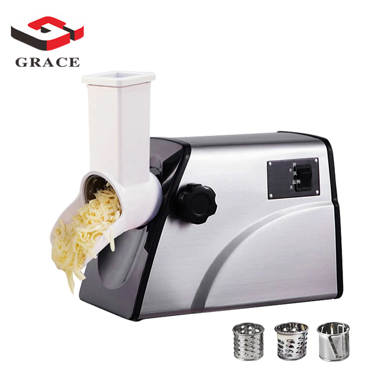 Измельчитель сыра GRACE, электрическая автоматическая измельчитель сыра mozzarella, измельченная терка для сыра, бытовые ломтики сыра