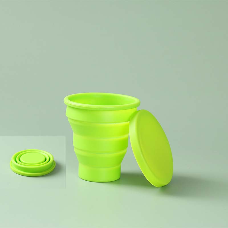 Portable Cheap price FDA Baby Children Kids Small Mini Food grade 150ml Silicone Collapsible Water Bottles