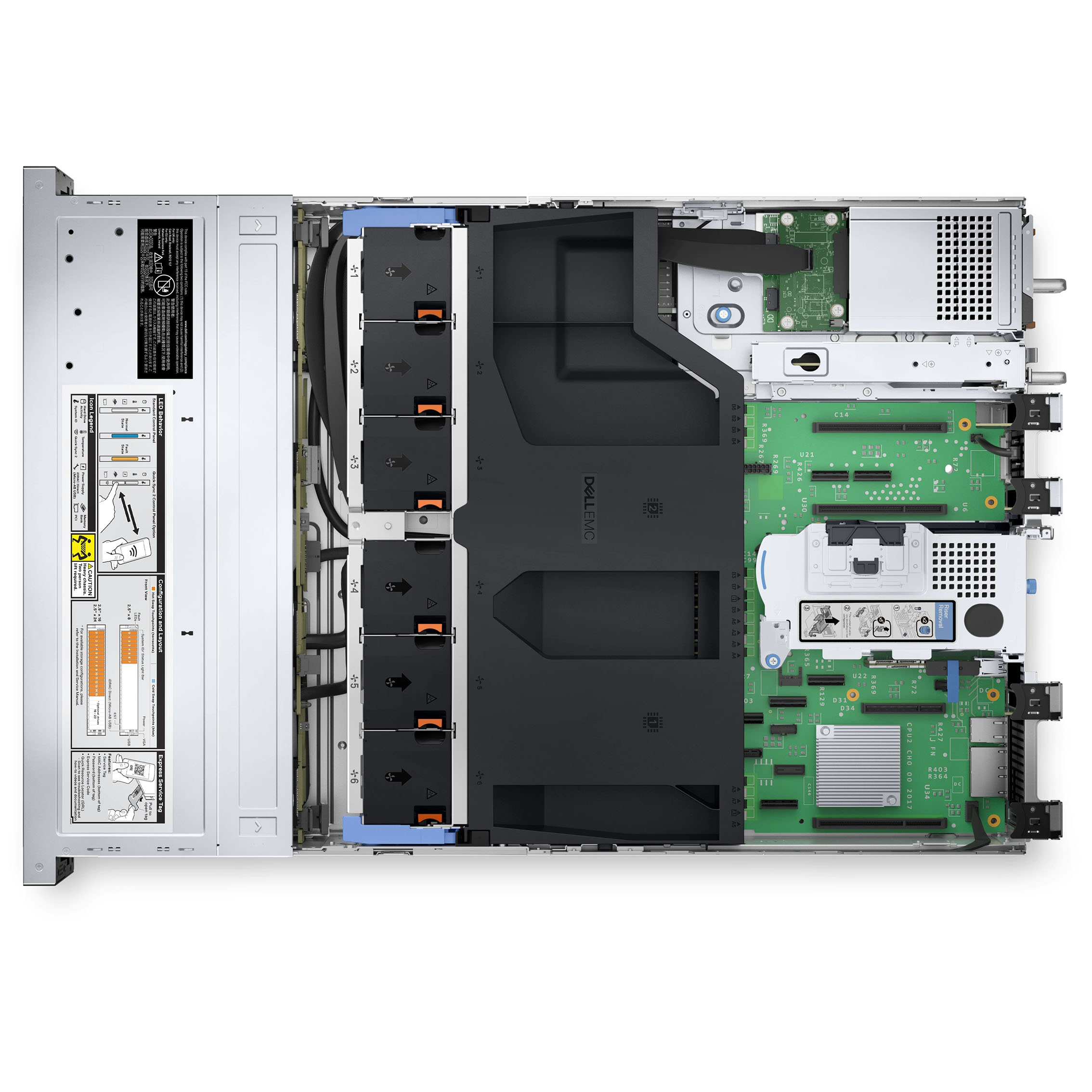 Оптовая цена, оригинальный процессор Dells EMC Poweredge R750xs Xeon Gold r750 r750xa 2u