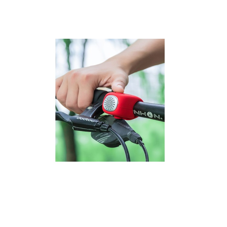 Bicycle electric horn mountain bike bell bicycle electronic horn personality bell riding accessories