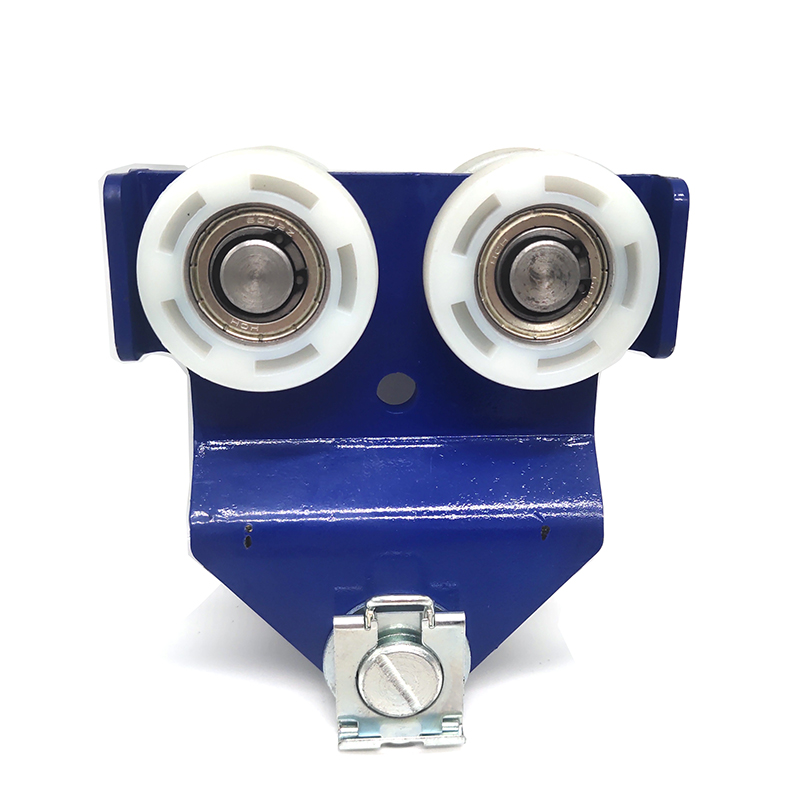 China Supplier Small Manual Hoist Trolley for Rigid Light Weight Self Standing Guide Rail Lifting Cranes