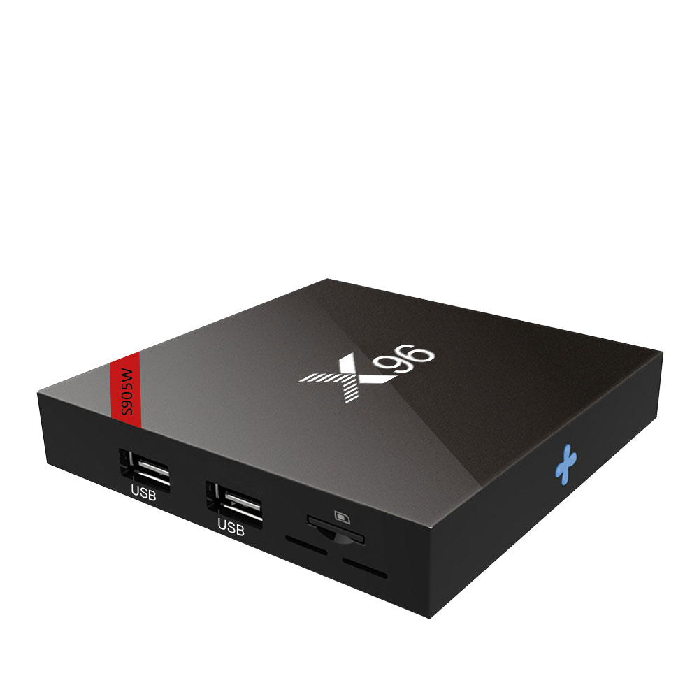 Amlogic S905W Android 7,1 4 к умные телевизоры коробка X96 2 г 16 2,4 Wi Fi поддержка игры Netflix Youtube Коди IPTV Live КАНАЛЫ телеприставки