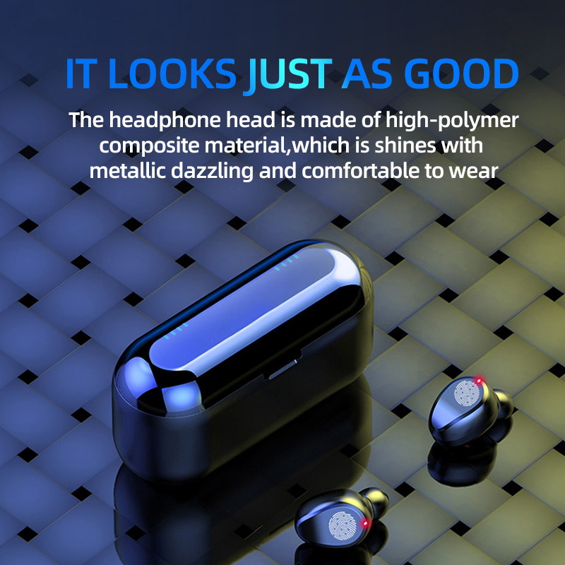 Quality Guarantee IPX7 Waterproof Earbuds Audifonos TWS Stereo Headphone Noise Cancelling in Ear True Wireless Earphone