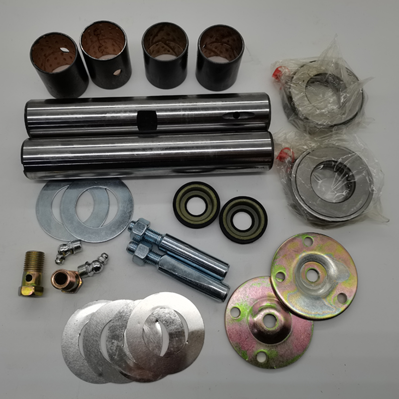 Truck EQ1061 chassis steering king pin M32*185mm foton cargo truck steer main pin repair kits fit for Dongfeng Motor