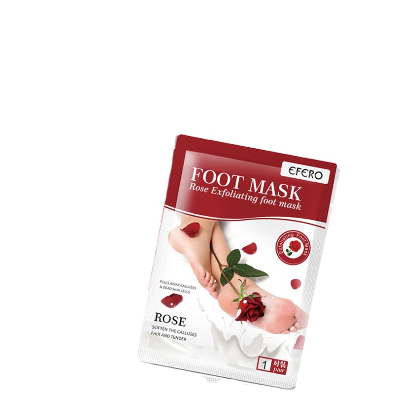 EFERO ROSE Exfoliating Foot Mask nourishing,deep moisturizing and smoothing Remove Dead Skin