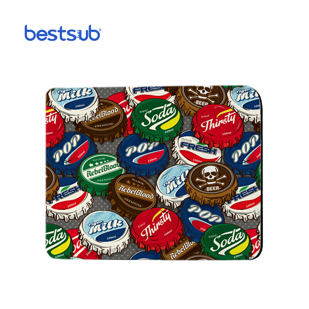 Оптовая продажа, коврик для мыши BestSub с сублимационной печатью, 5 мм