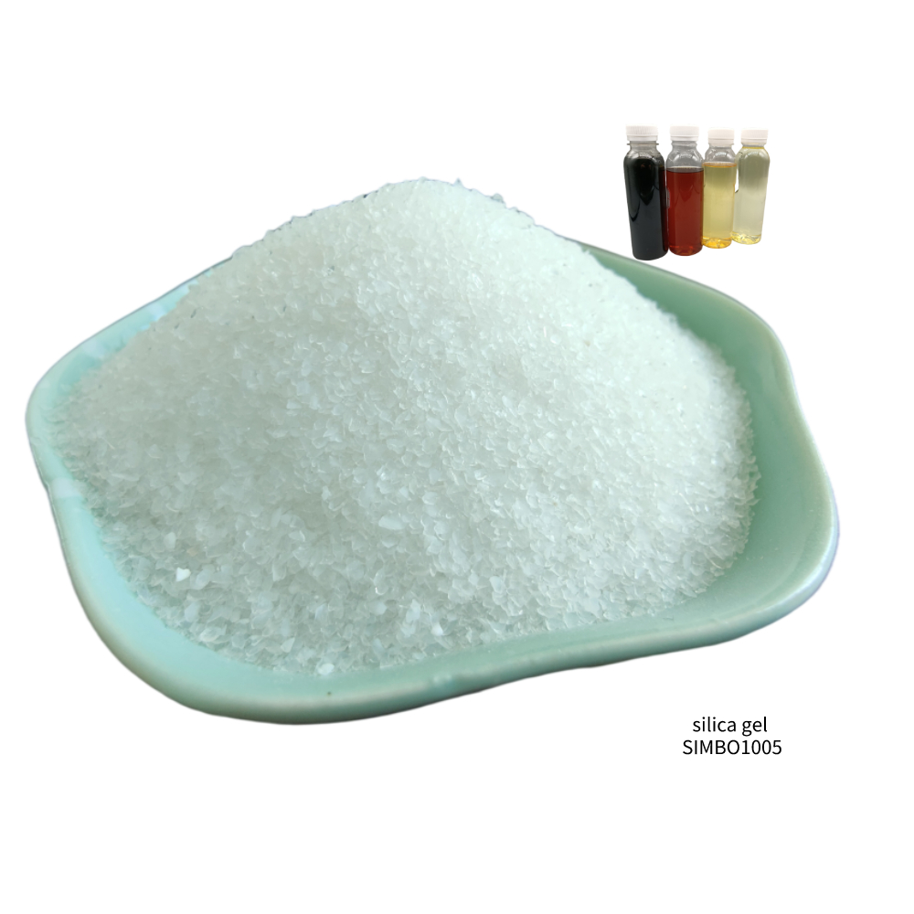 new kind of chemical silica gel sand remove color from biodiesel oil