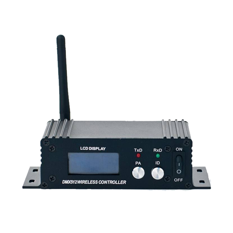 LCD 2,4G беспроводной DMX512 трансивер
