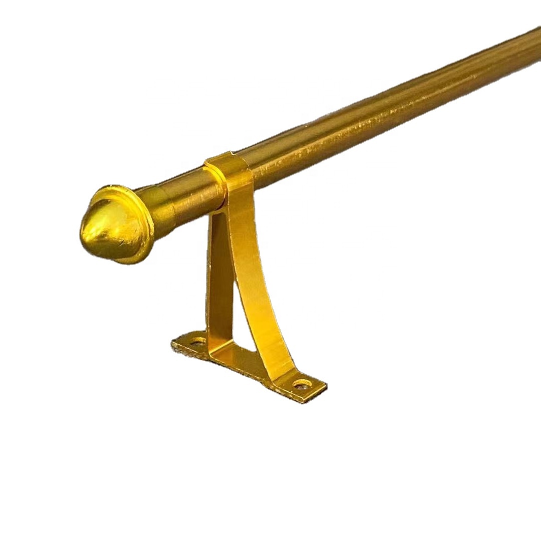The curtain rod can be telescopic 110-200cm
