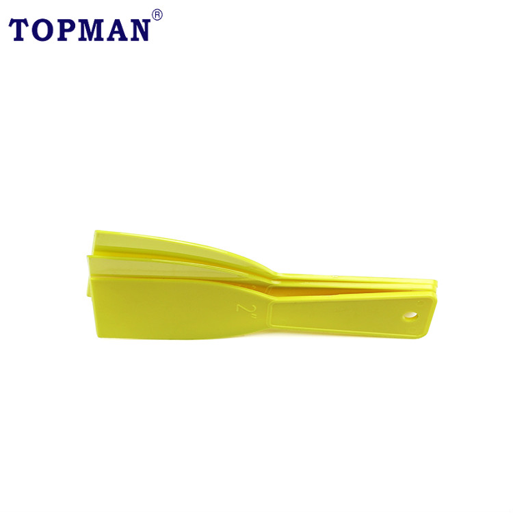 3 Pieces Plastic Putty Knife Set Durable and Flexible DIY Paint Scrapers Tools for decals Wallpaper Baking Wall and Car