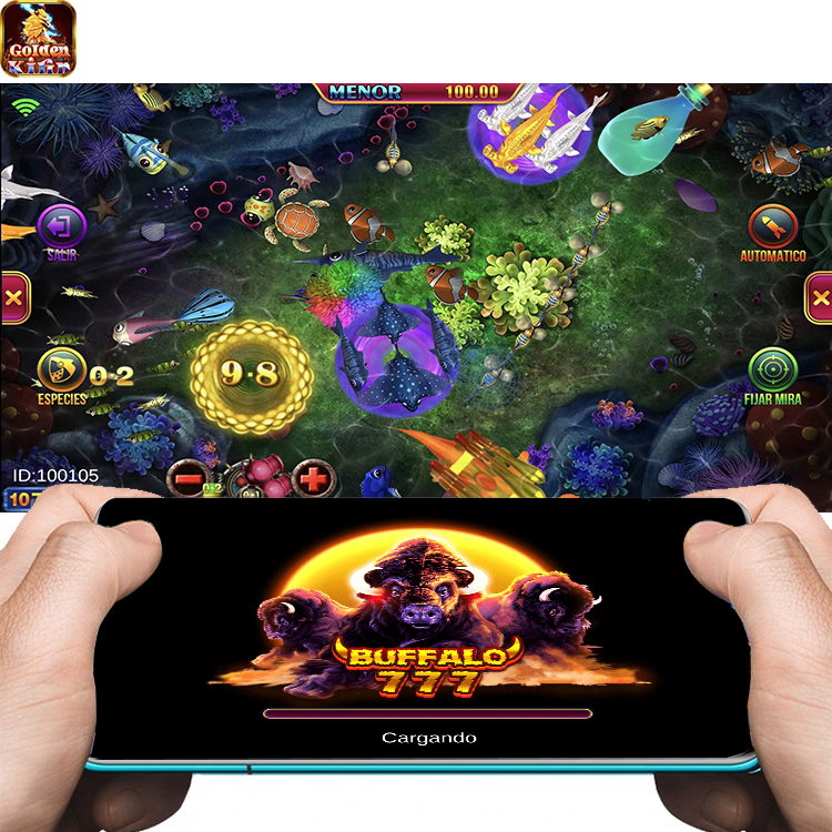 Игровое программное обеспечение для игры в рыбалку Golden Kirin Buffalo Fish
