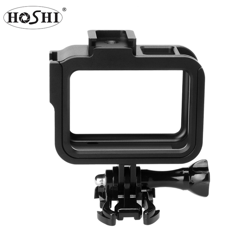 HOSHI CNC корпус из алюминиевого сплава защитный корпус крышка крепление для gopro Hero8 черная клетка аксессуары для камеры с базой