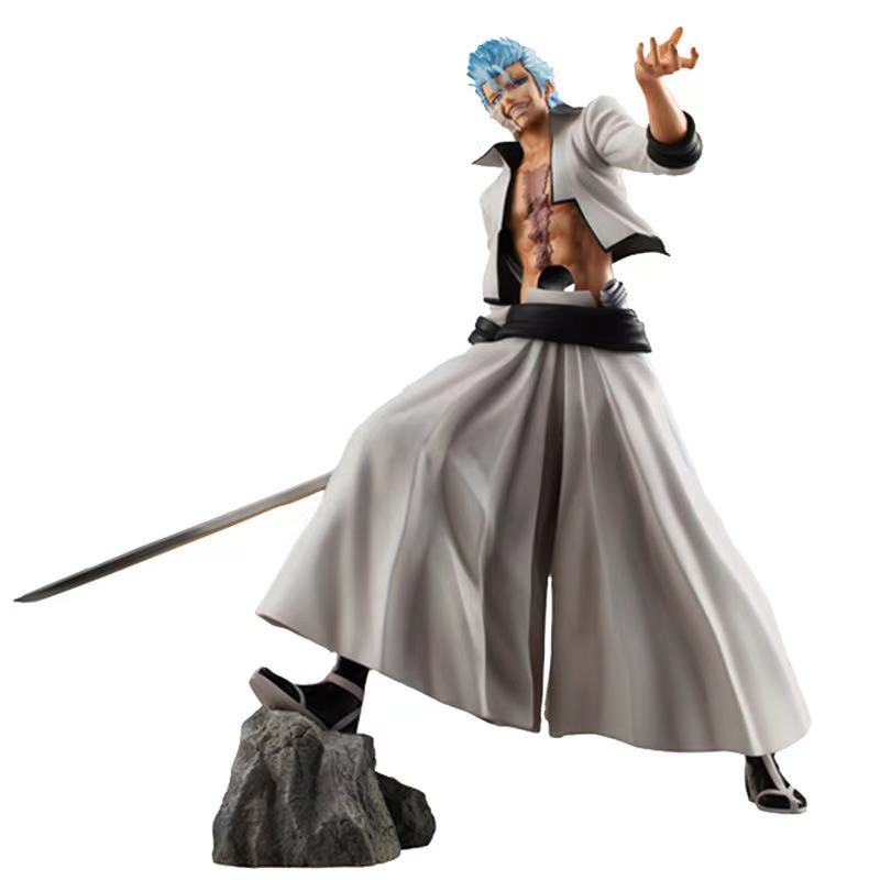 Аниме Bleach Grimmjow Jeagerjaques шестое лезвие десяти лезвий ПВХ фигурка модель игрушки Bleach Аниме статуя