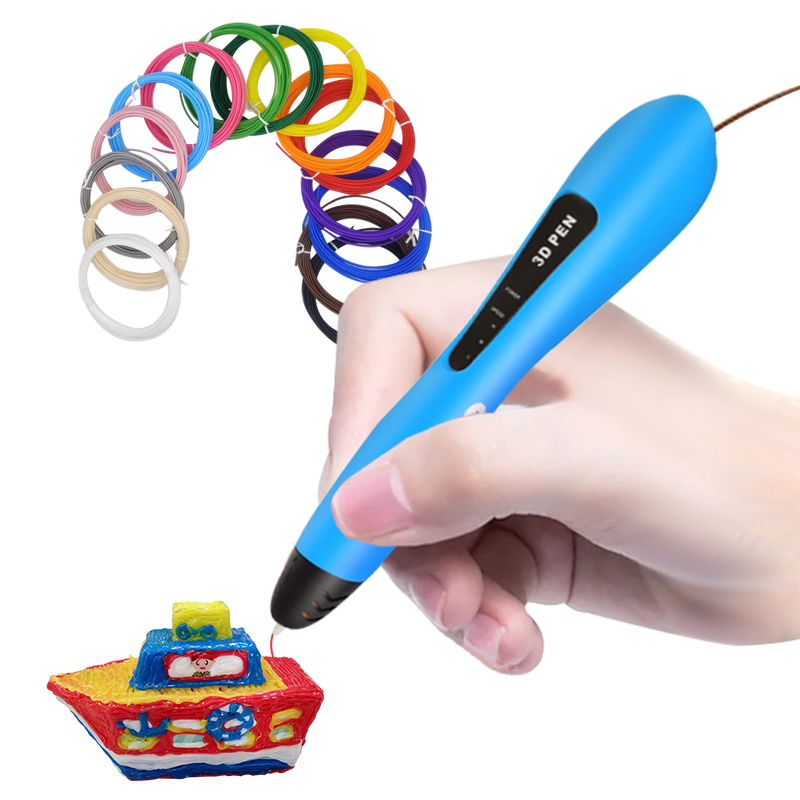 Kids Drawing Educational 3D DIY Printing Pen Give Children Best Gift For Kids Drawing Painting 3D Pen