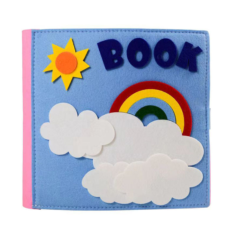Felt learning board children's educational early education toy busy board
