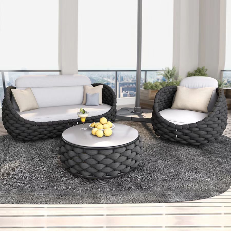 Алюминиевая мебель для балкона, патио, веревка muebles terraza, алюминиевый стол для ресторана и улицы