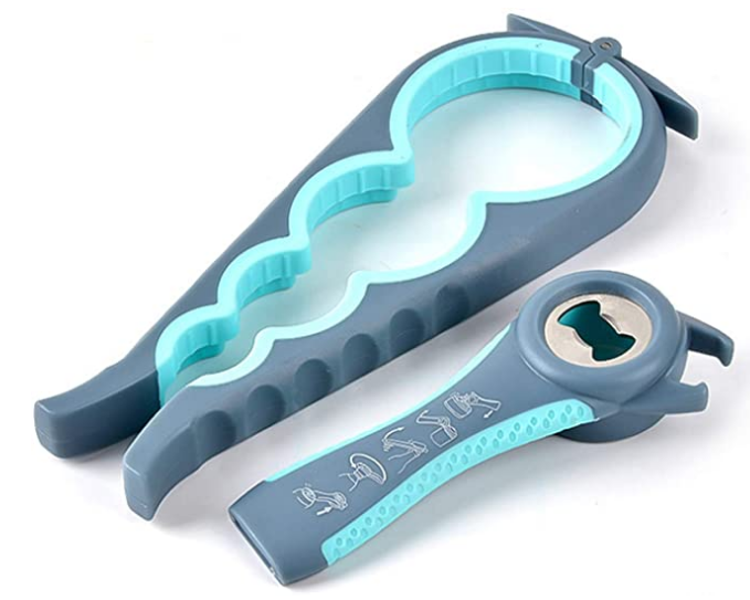 Jar Opener Water Bottle Opener 5 In 1 Multi Function Can Opener Multifunctional Kitchen Tools Set