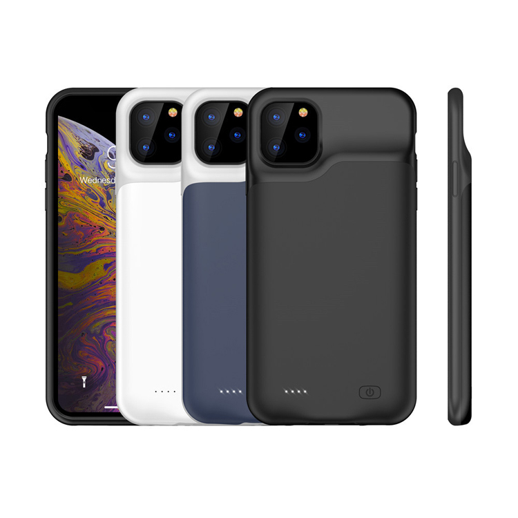 Силиконовый смарт-аккумулятор для Iphone 11 Pro Max, 5500 мАч, резервное беспроводное портативное зарядное устройство, чехол для телефона