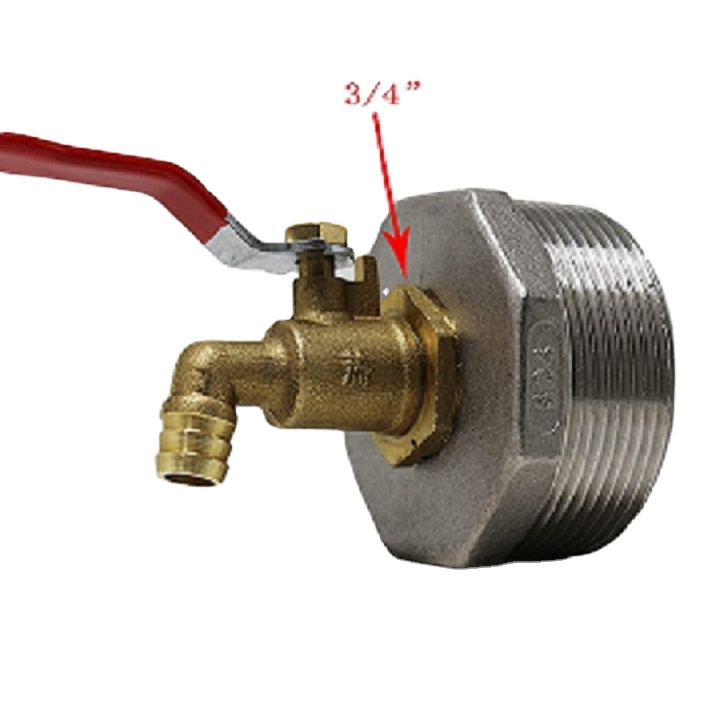 Professional Manufacturer Brass Safety Stainless Steel Drum Faucet