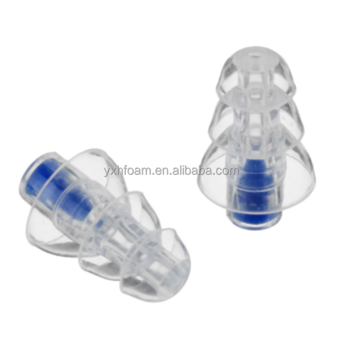 Free Shipping High Fidelity Silicone Music Earplugs Ear Plugs for Concerts Musicians Motorcycles Ear Protective and So On