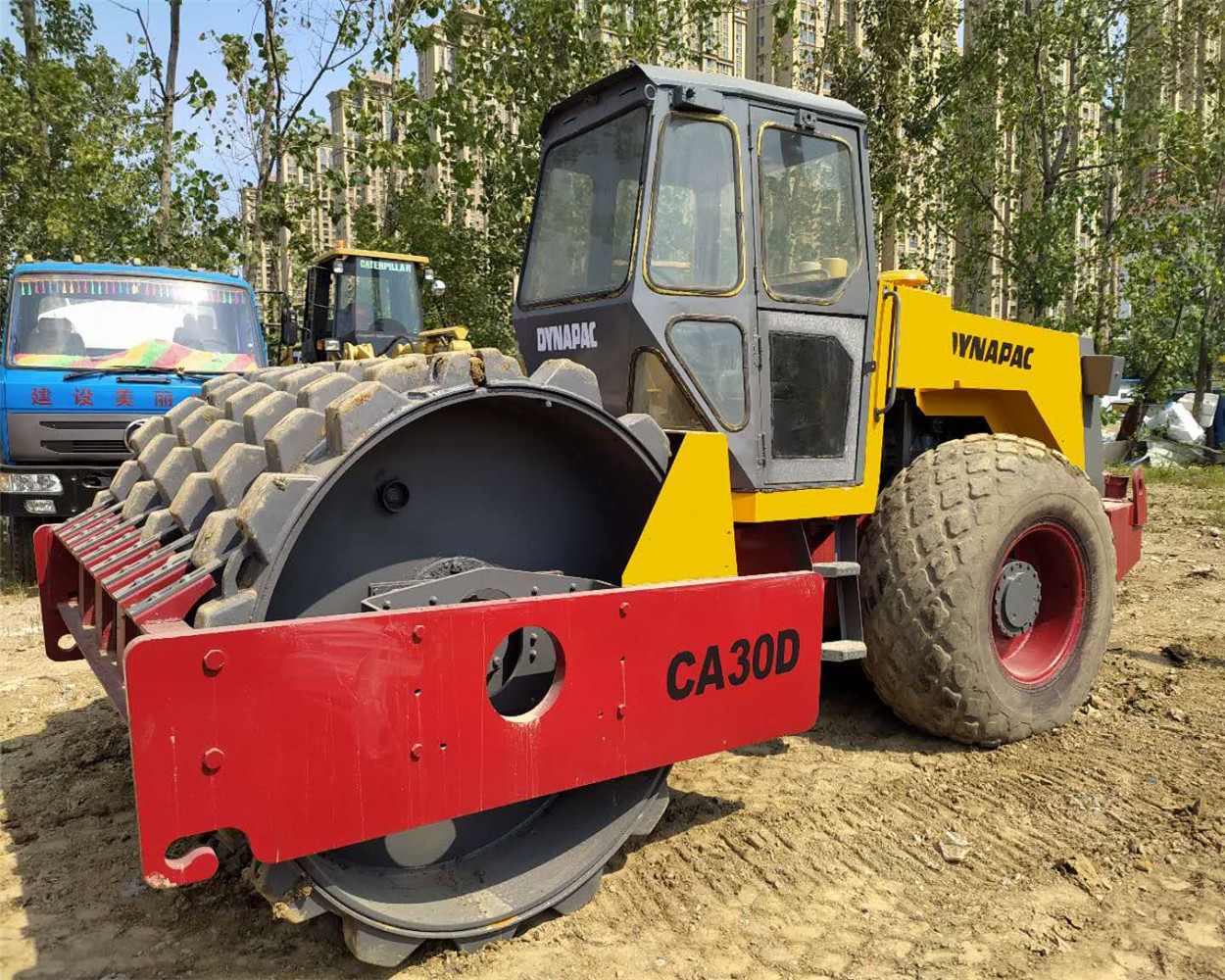 Used Dynapac CA30D Road Roller Dynapac CA301D CA25D Compactor roller compactor padfoot