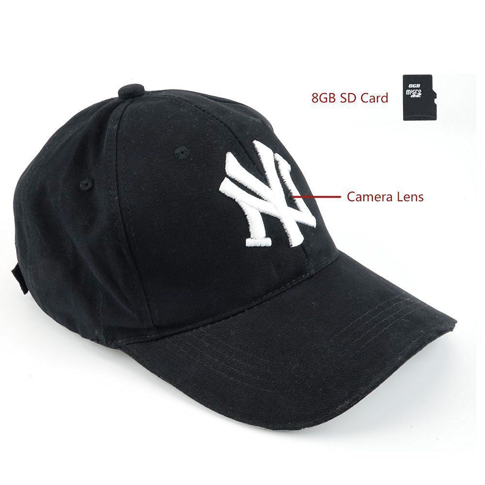 Full Hd Spy Hidden Cap Camera Outdoor Hat Camcorder Wearable Hidden Camera Lens
