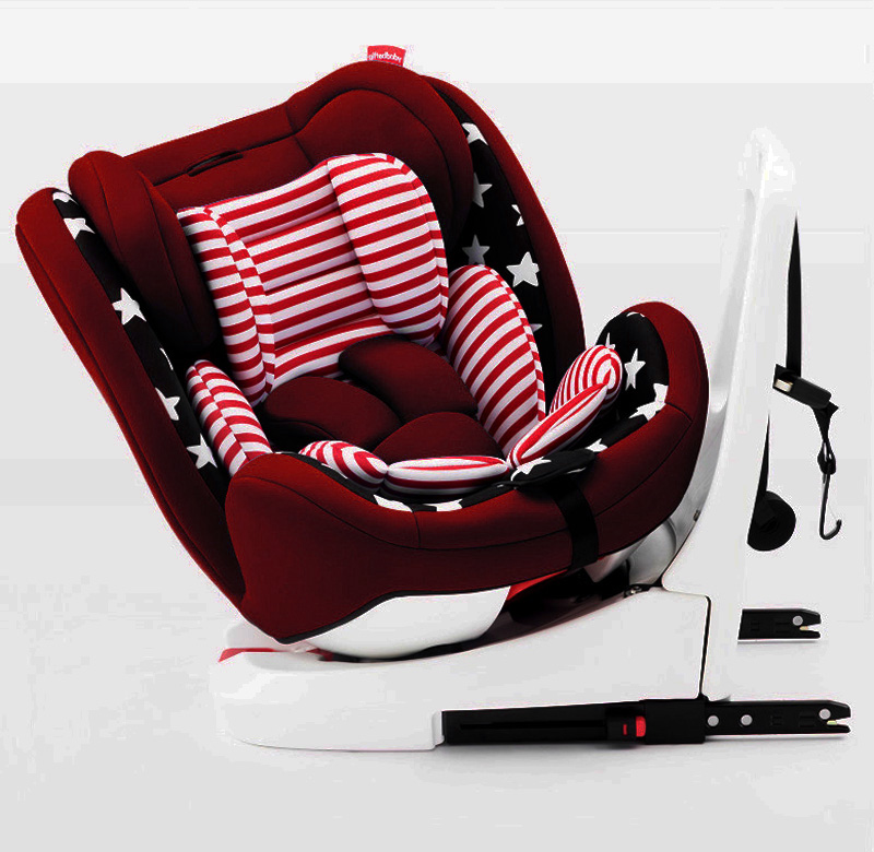 Baby safety car seat with ISOFIX group 0 + 1 2 3 0 - 12 years 360 Rotation
