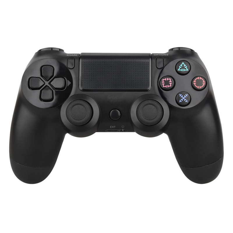 Черная Беспроводная двойная вибрационная игровая консоль джойстик ps4 контроллер