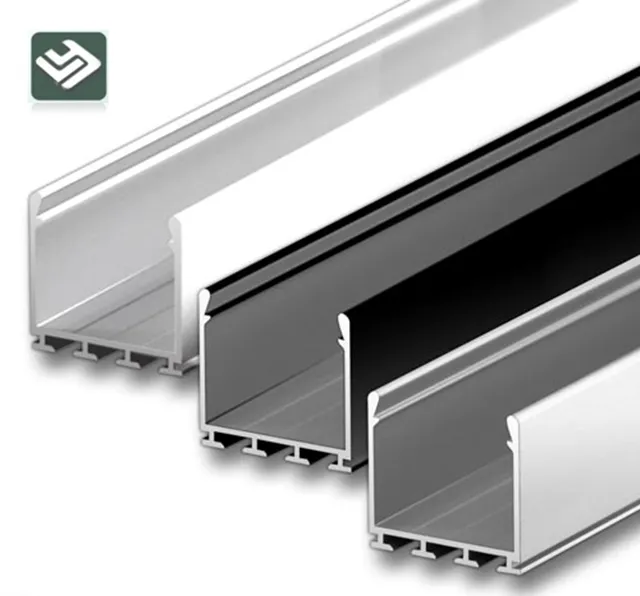 Aluminum Housing Channel Extrusion Strips Heatsink For Aluminium Led Profile