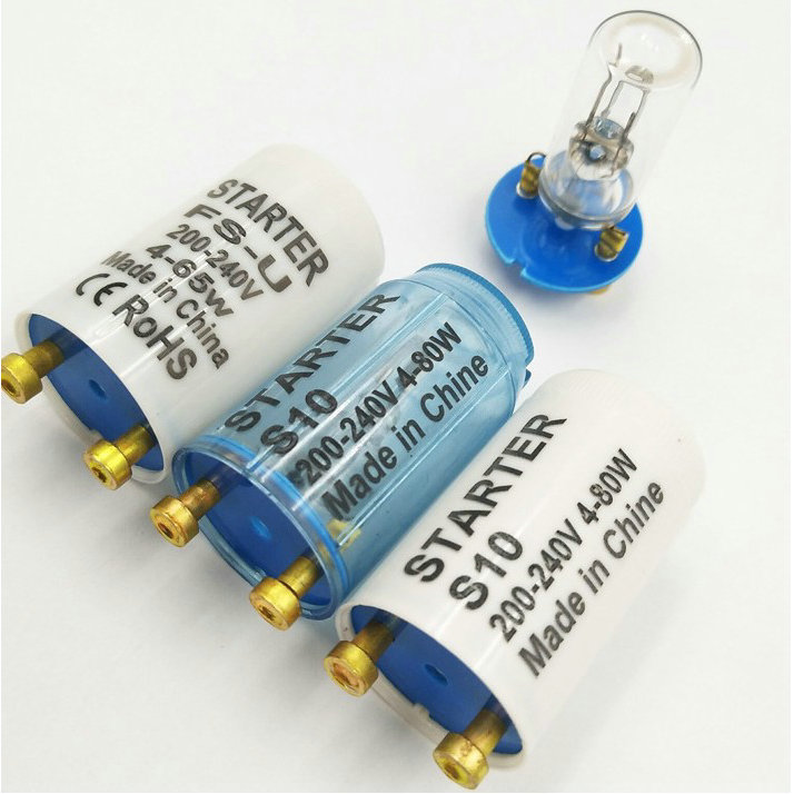 S10 220V 4-65W T8 Флуоресцентный светящийся стартер