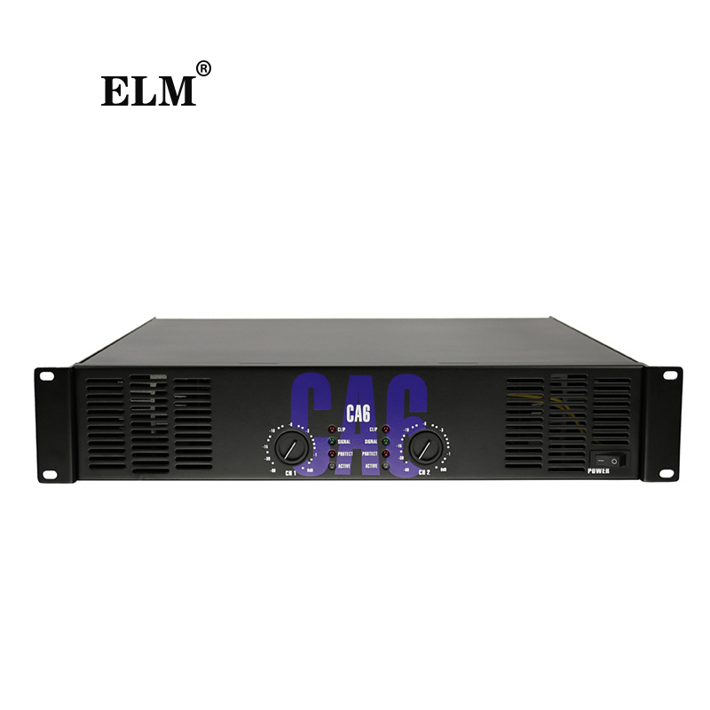 ELM Профессиональный усилитель мощности CA6 звуковой усилитель мощности профессиональная серия CA