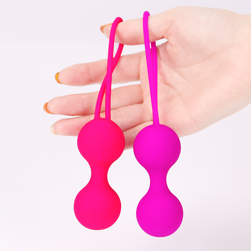Doctor Recommended Silicone Women Bladder Control Tightening Pelvic Floor Exercises Kegel Exercise Weights Balls for Beginners