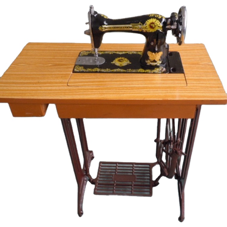 Ja Series-Wooden Sewing Machine Table и Stand, 2-Drawer Table, Household Sewing Machine