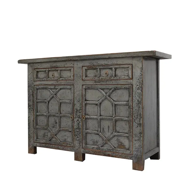 wholesale Chinese Vintage chic french style reclaimed wood furniture