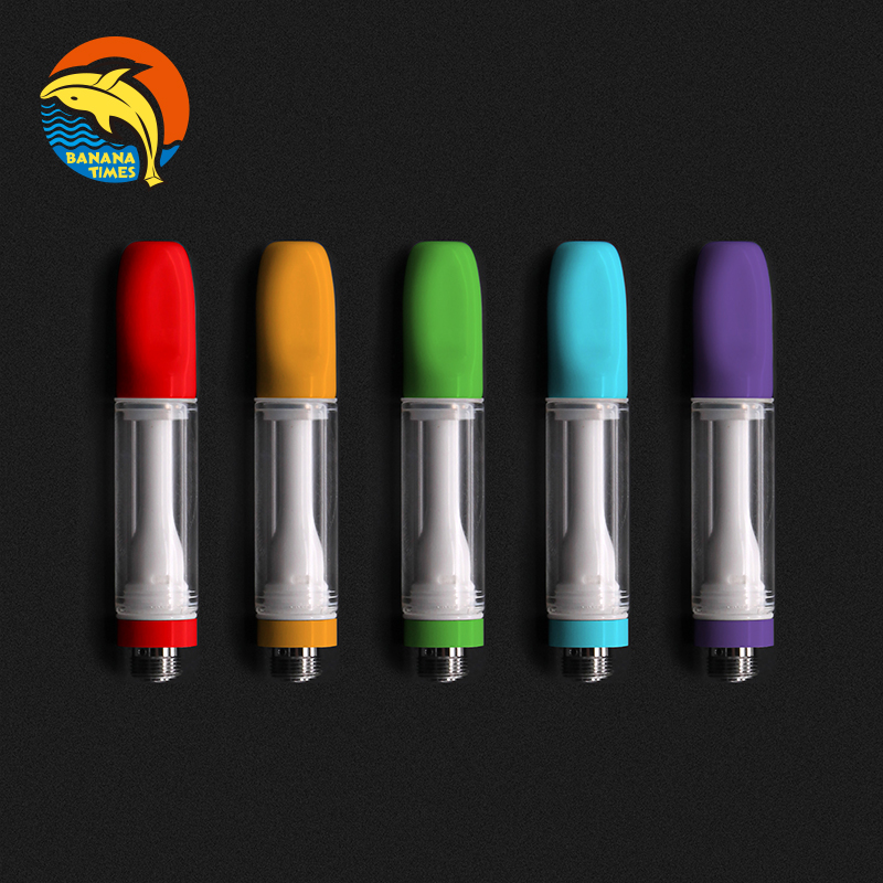 Bananatimes Empty Ceramic 0.8ml CBD Vape Cartridge BC08 Factory Direct 510 Thread Vape Vaporizer