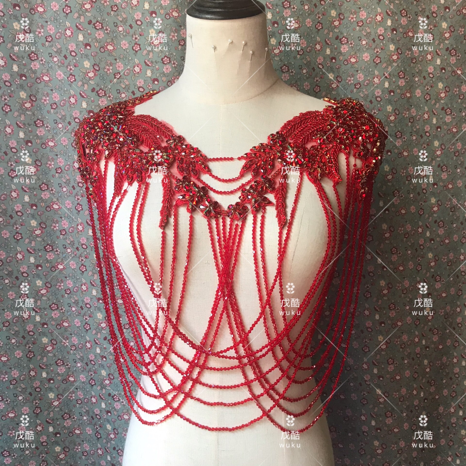 2020 huate couture декоративное кружевное болеро через плечо