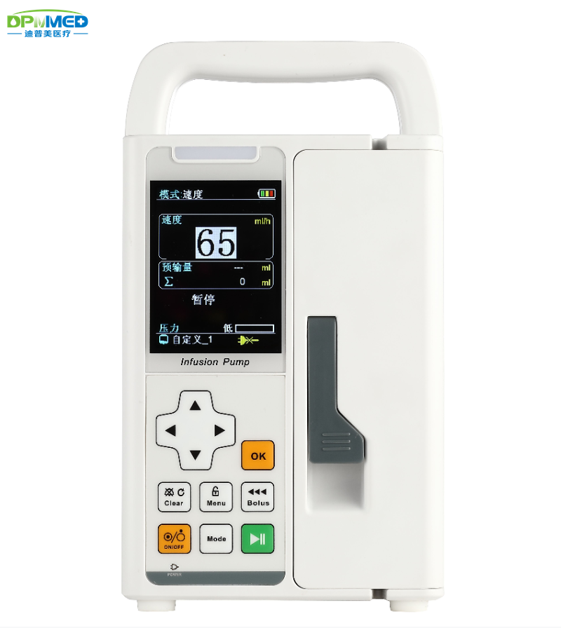 ICU medical equipment manual automatic kvo function infusion pump manufacturers