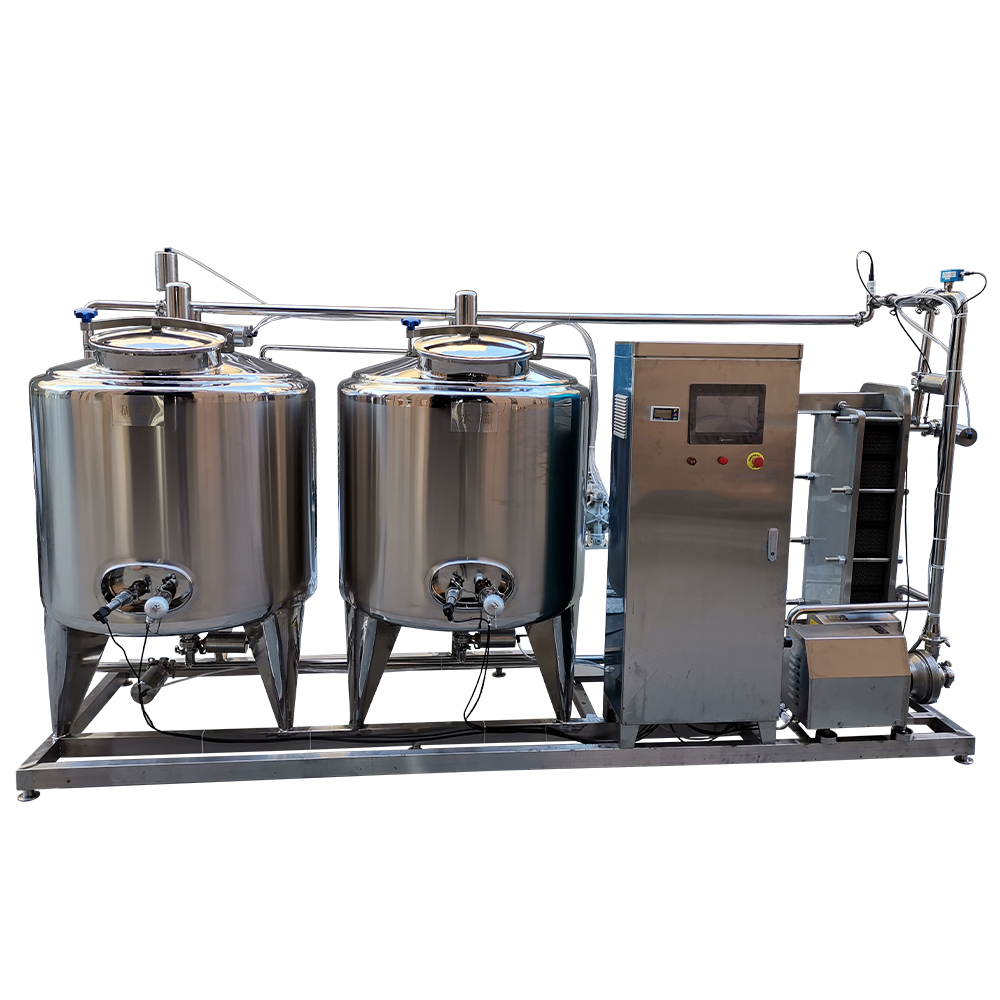Food grade semi auto brewery cip unit cleaning system washing machine