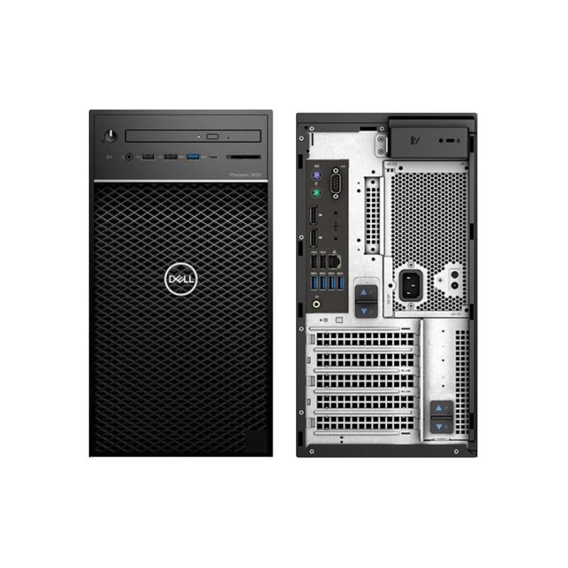 DELLS Precision T3630 используемая графическая рабочая станция настольная мэйнфрейм рендеринг моделирование 3D дизайн хоста компьютера