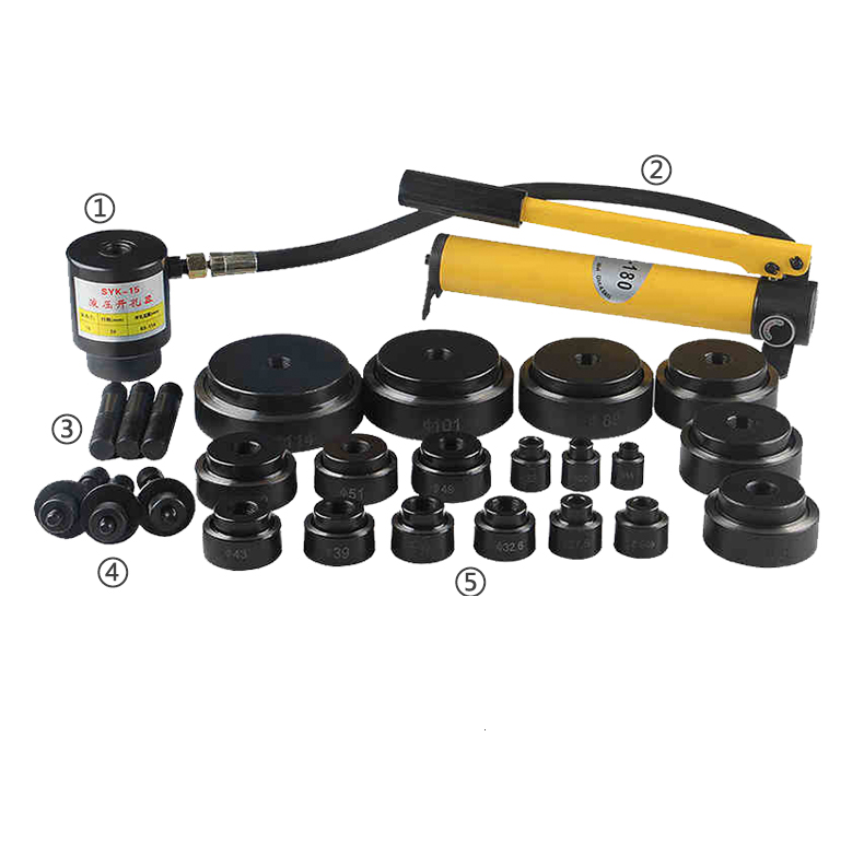 EMEADS SKY-8A metal sheet knockout punch driver hole digger punching tool hydraulic puncher tools Manual hydraulic punchinene