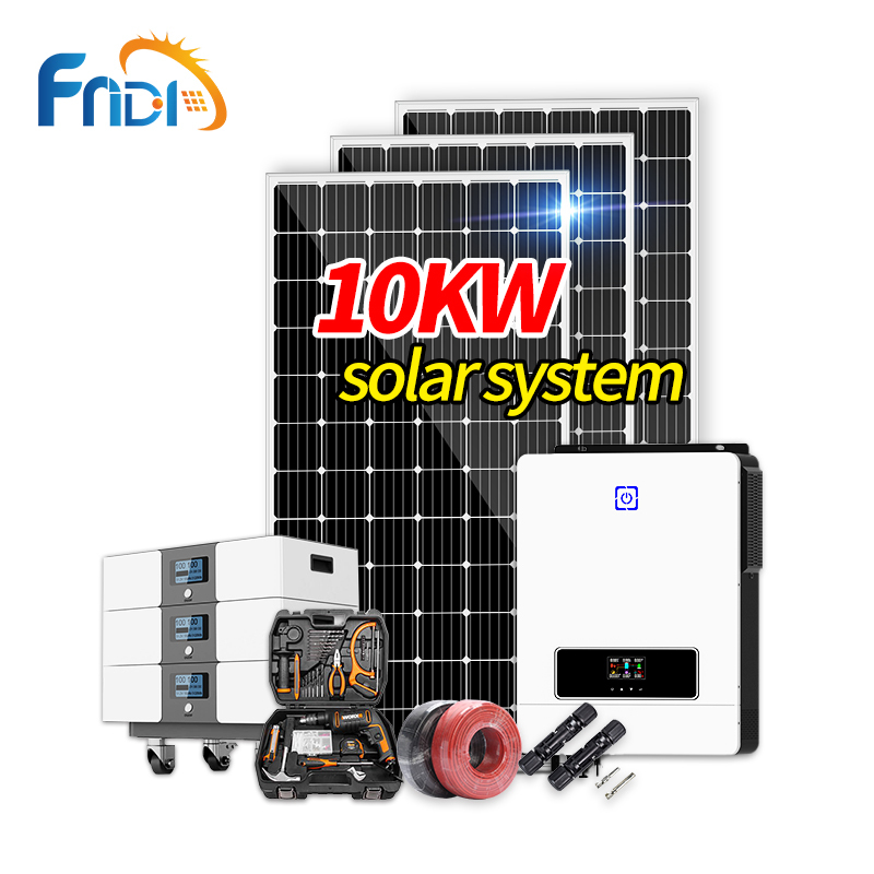 Super Popular Solar Panels 6000w 9000w Hybrid Solar System Home Version Self-generated Electricity